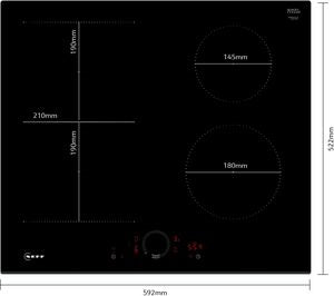 T56FHS1L0, Induction hob