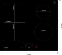 T56FHS1L0, Induction hob