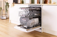 Bosch SMS4EMW06G Series 4 Dishwasher, 14 Place Settings, White, B Rated