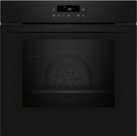 Neff B2CCJ7AK0B N30 Built-In Electric Single Oven with Pyrolytic Cleaning, Black, A+ Rated