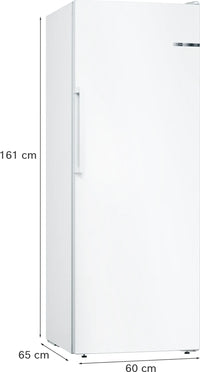 Bosch GSN29VWEVG Series 4 No Frost Tall Freezer, White, E Rated