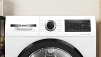 Bosch WQG24502GB Series 6 Heat Pump Tumble Dryer, 9kg, White, A+++