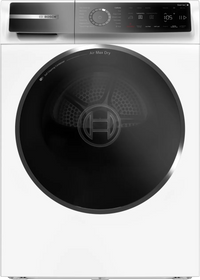 Bosch WRB247C9GB Series 8 Heat Pump Tumble Dryer, 9kg, White, A+++ Rated