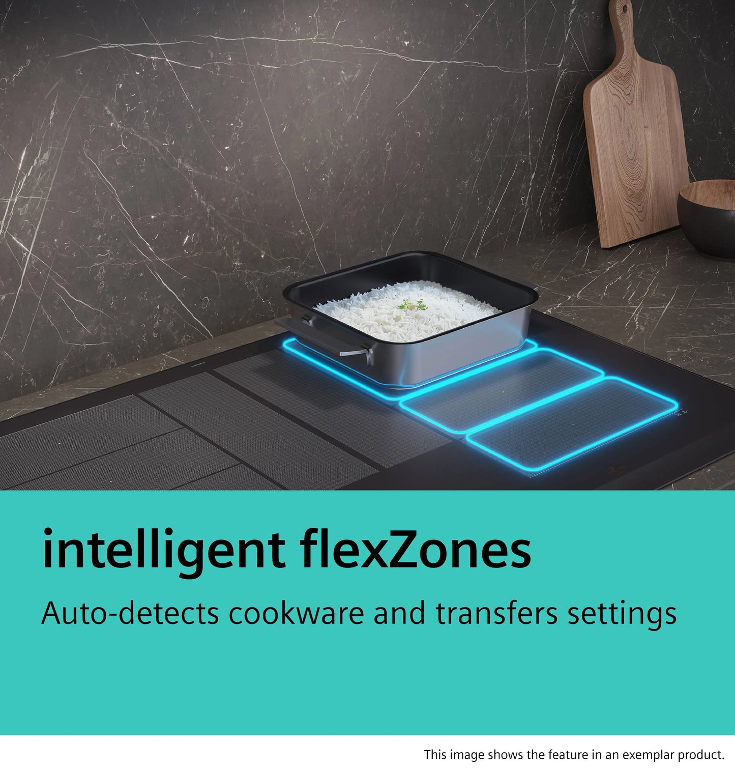 Siemens iQ700 EX81AHL26E 80cm Wide Matt Black Venting Induction Hob