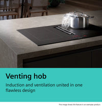 Siemens iQ700 EX81AHL26E 80cm Wide Matt Black Venting Induction Hob