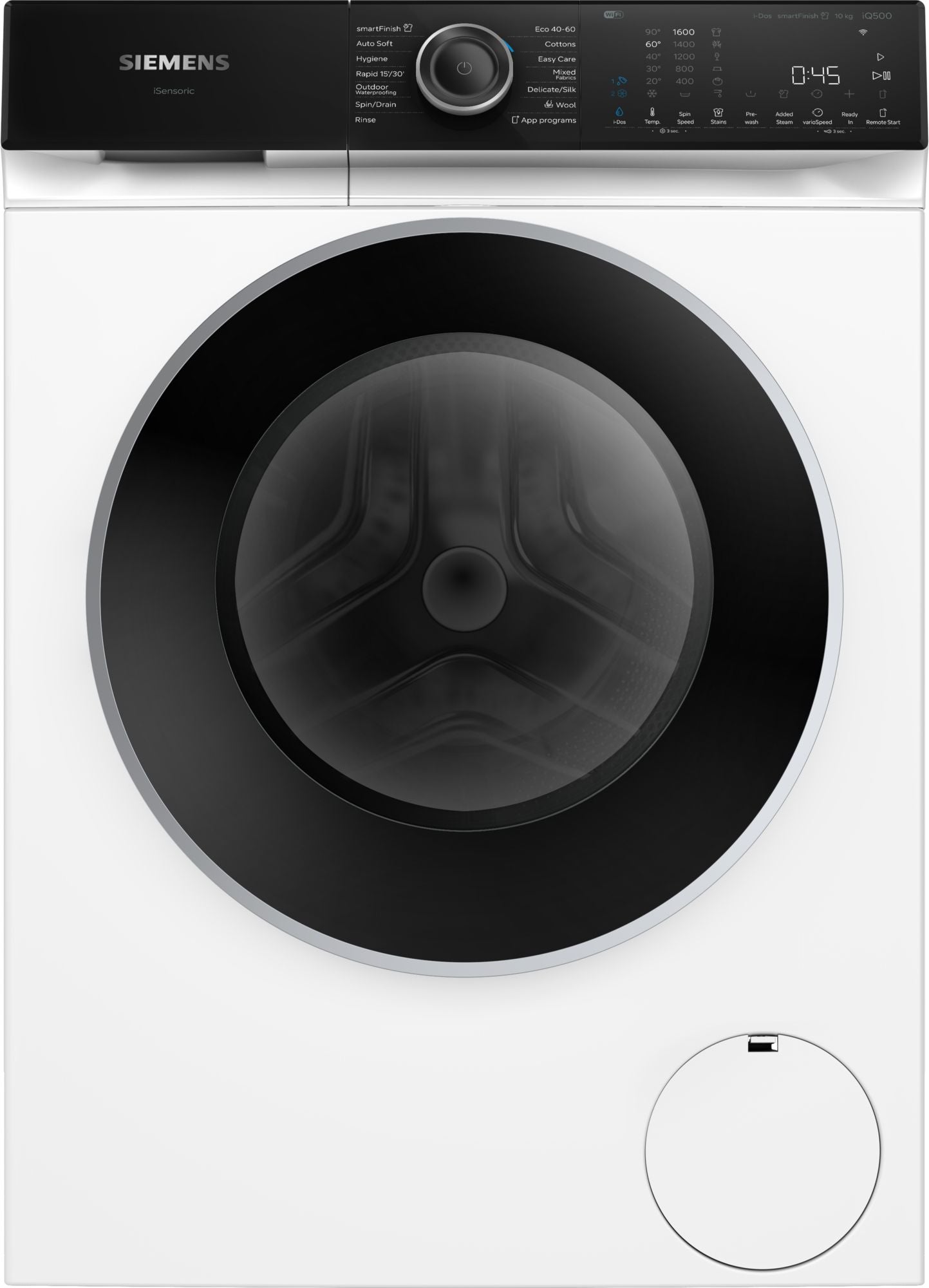 Siemens iQ500 WG56H2A9GB Washing Machine 10kg 1600 rpm - A Rated - White