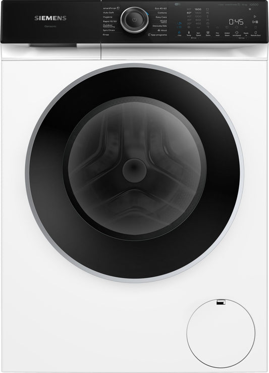 Siemens iQ500 WG56H2A9GB Washing Machine 10kg 1600 rpm - A Rated - White