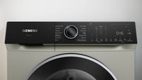 Siemens WG56H2AXGB iQ500 Washing Machine, 10kg, 1600 Spin, Silver Innox, A Rated