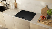 Neff N90 T66NUX4A0 60cm Flex Induction Hob,With Twist Pad, Matt Black Design
