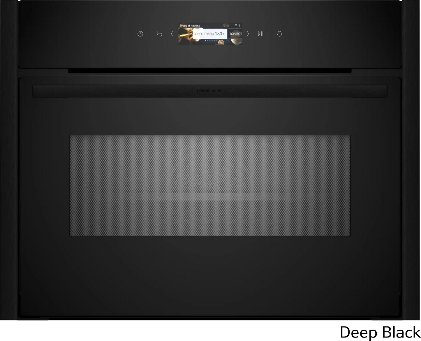 Neff C29MR21Y0B N70, Built-in compact oven with microwave function, 60 x 45 cm, Flex Design