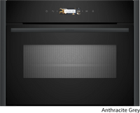 Neff C29MR21Y0B N70, Built-in compact oven with microwave function, 60 x 45 cm, Flex Design