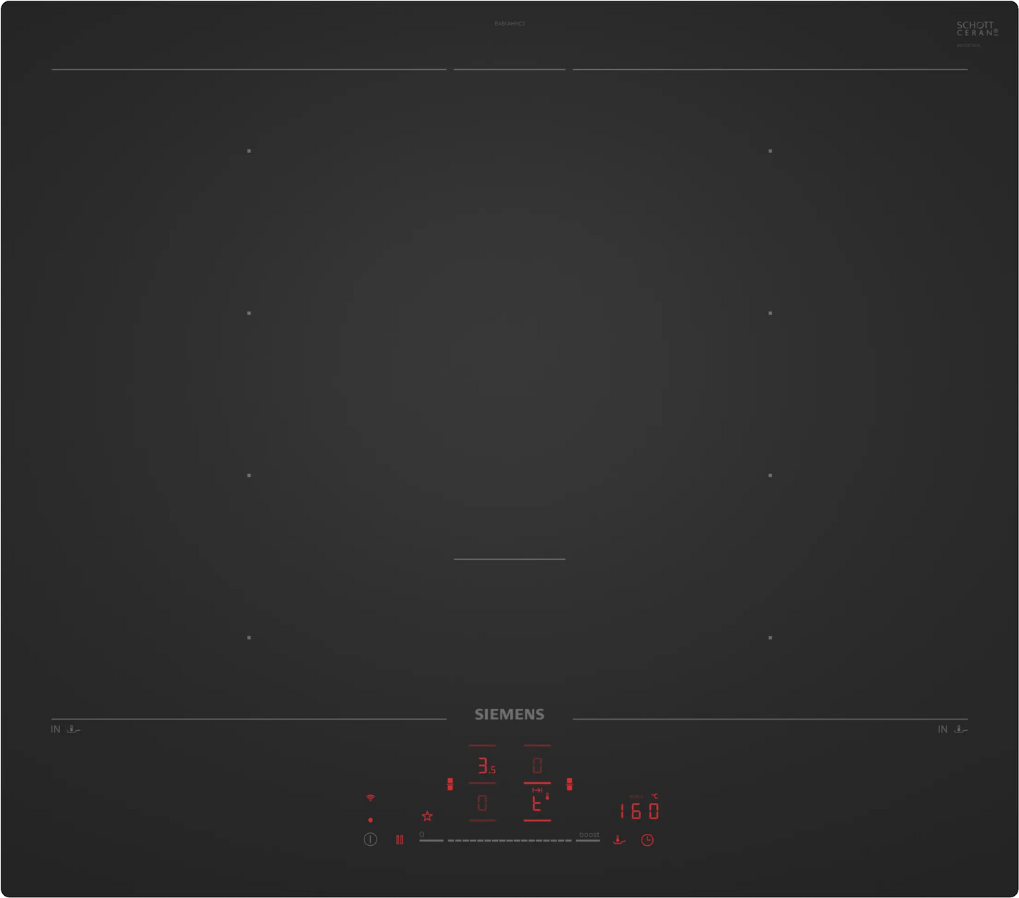 Siemens EX61AHYC1E iQ700, Induction hob, 60 cm