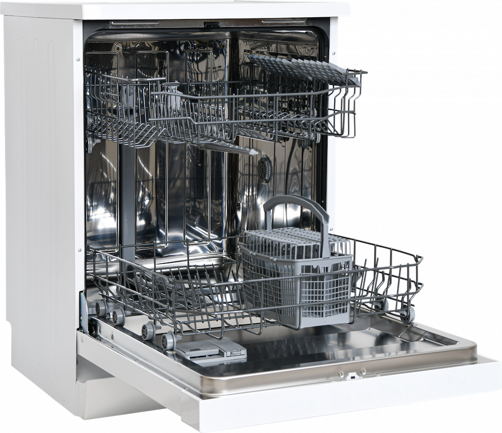 White Knight AT60FSDW Freestanding 60cm Dishwasher - White