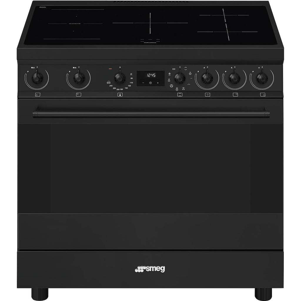 90 cm Cookers Sinfonia Induction, MF, Matt Black