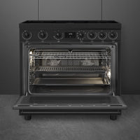 90 cm Cookers Sinfonia Induction, MF, Matt Black