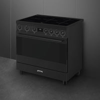 90 cm Cookers Sinfonia Induction, MF, Matt Black