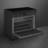 90 cm Cookers Sinfonia Induction, MF, Matt Black