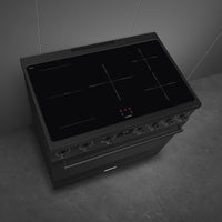 90 cm Cookers Sinfonia Induction, MF, Matt Black