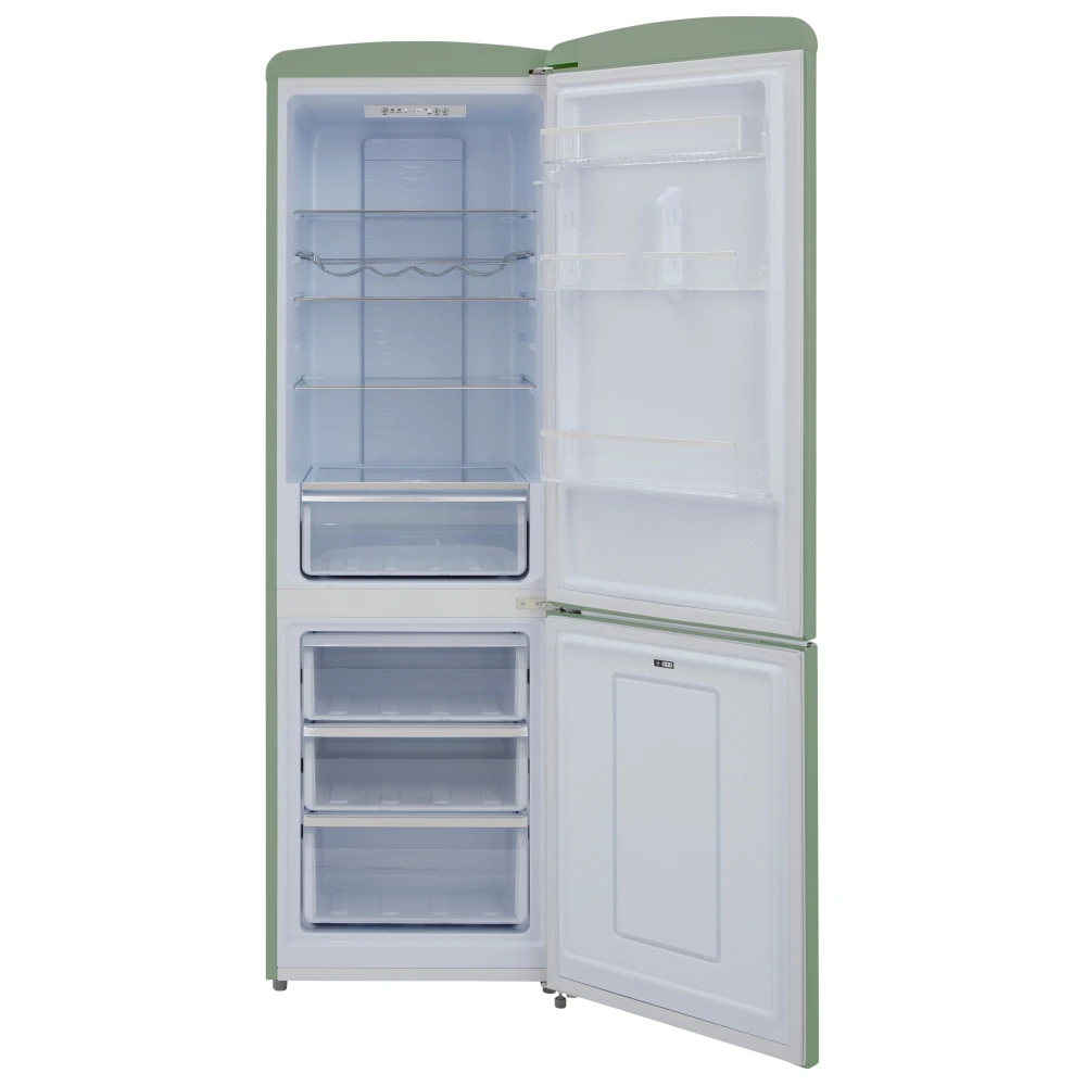 Retro 60cm Freestanding Frost Free 60/40 Fridge Freezer