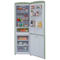 Retro 60cm Freestanding Frost Free 60/40 Fridge Freezer