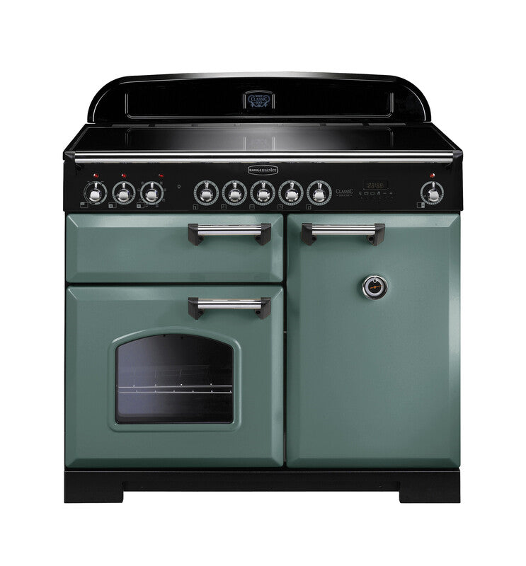Rangemaster CDL100EIMG/C 100cm Electric Range Cooker - Matt Green