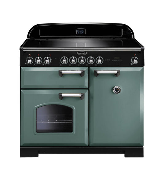 Rangemaster CDL100EIMG/C 100cm Electric Range Cooker - Matt Green