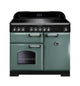 Rangemaster CDL100EIMG/C 100cm Electric Range Cooker - Matt Green