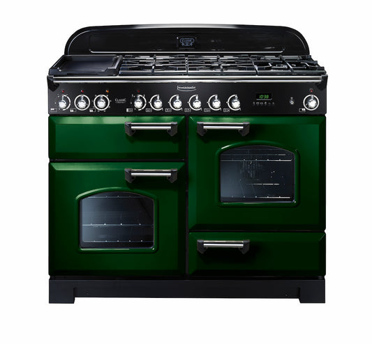 112890 Classic Dl 110 Df Green Chrome