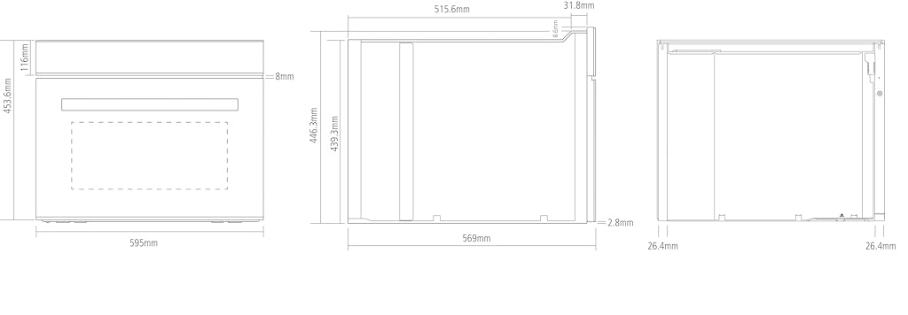 Built-In Combination Microwave