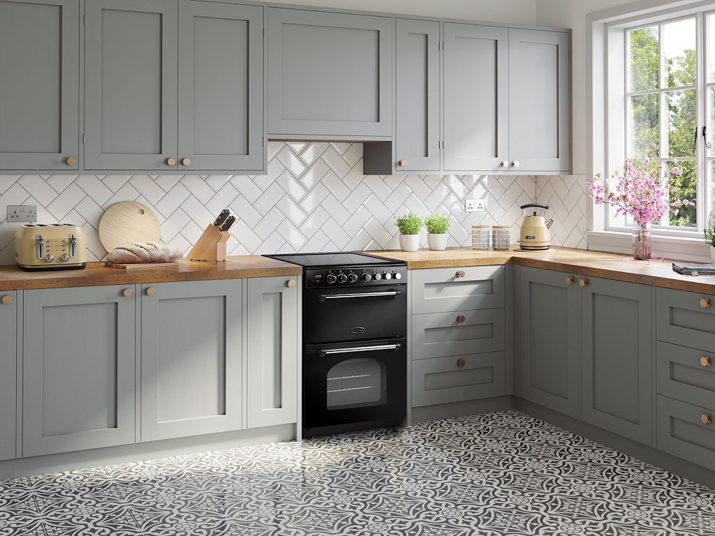 Rangemaster CLA60ECBL/C 60cm Classic Ceramic Cooker