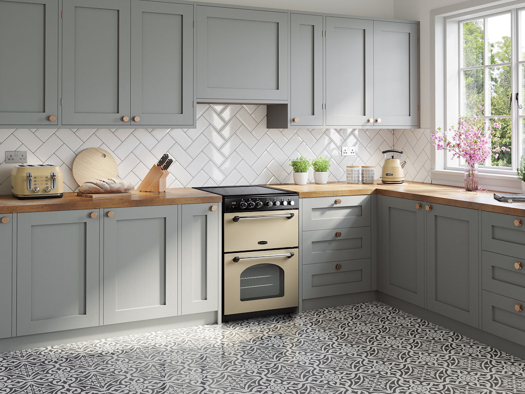 Rangemaster CLA60ECCR/C 60cm Classic Ceramic Cooker