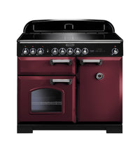 Rangemaster CDL100EICY/C 100cm Electric Range Cooker - Cranberry