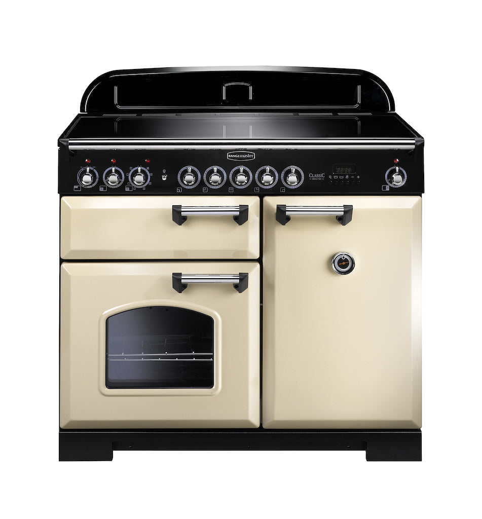 Rangemaster CDL100EICR/C 100cm Electric Range Cooker - Cream