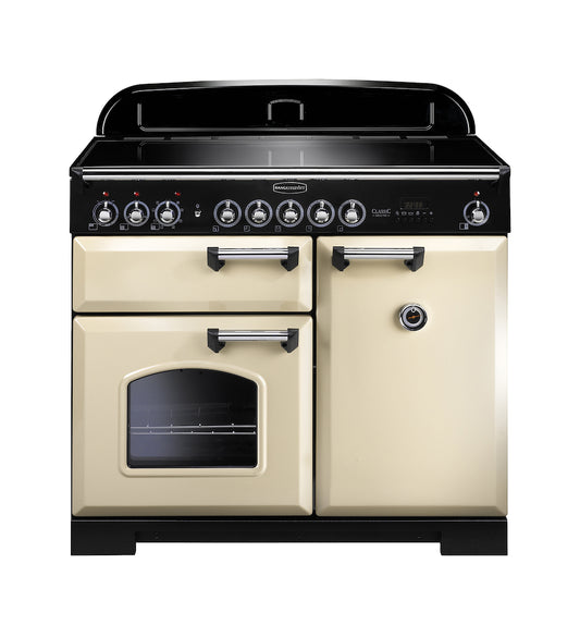 Rangemaster CDL100EICR/C 100cm Electric Range Cooker - Cream
