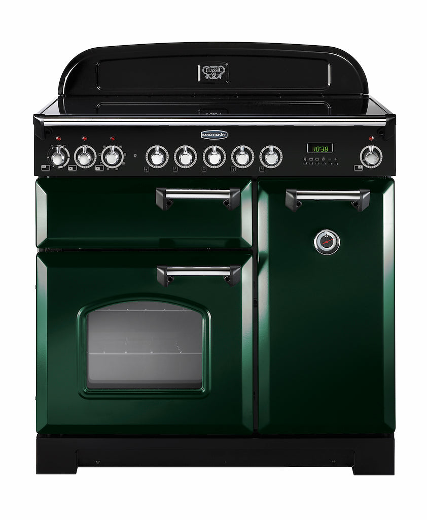 Rangemaster CDL90ECRG/C 90cm Electric Range Cooker - Racing Green