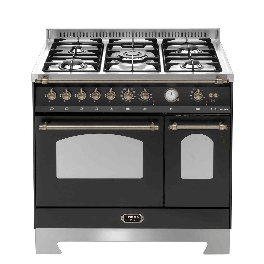 Dolcevita 90 cm Double Electric Oven Dual Fuel Range Cooker