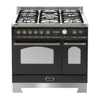 Dolcevita 90 cm Double Oven Gas Fuel Range Cooker