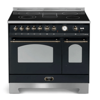 Dolcevita 90 cm Double Electric Oven Ceramic Fuel Cooker