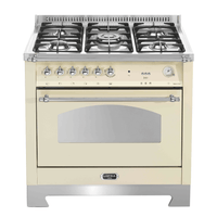 Dolcevita 90 cm Gas Fuel Range Cooker