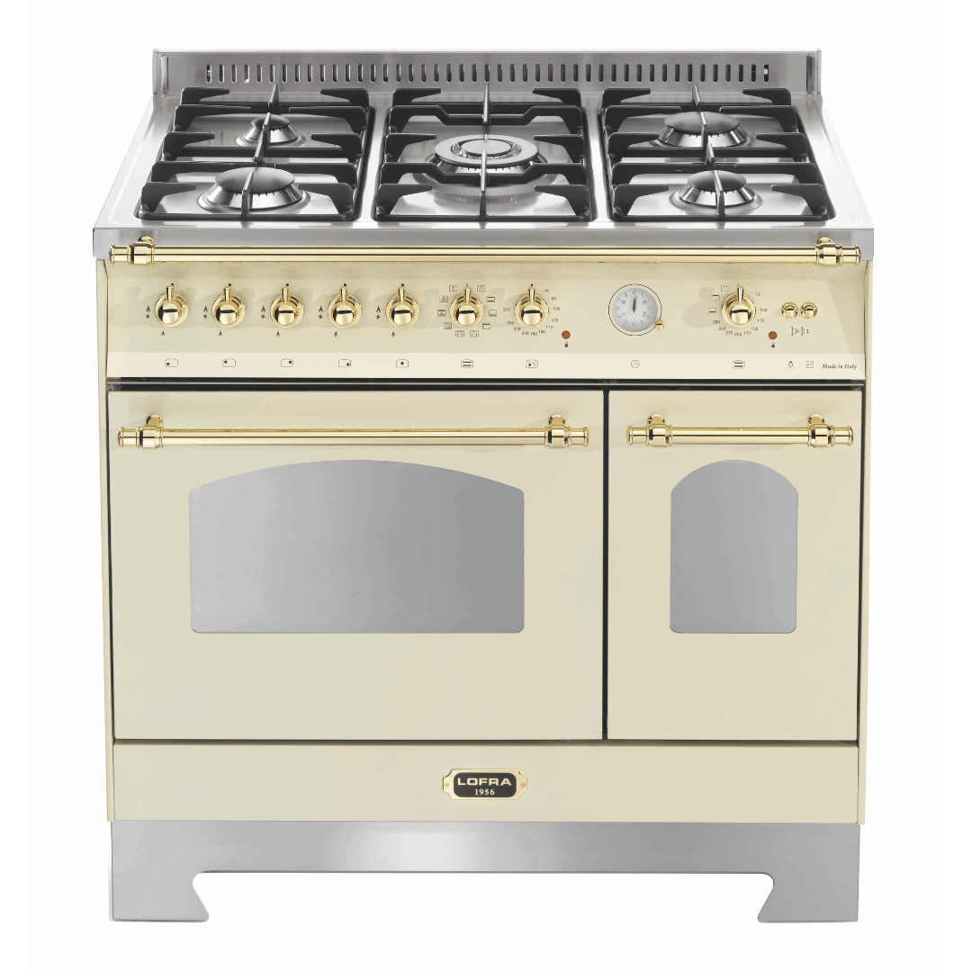 Dolcevita 90 cm Double Electric Oven Dual Fuel Range Cooker