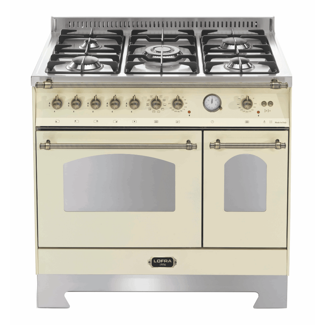 Dolcevita 90 cm Double Electric Oven Dual Fuel Range Cooker