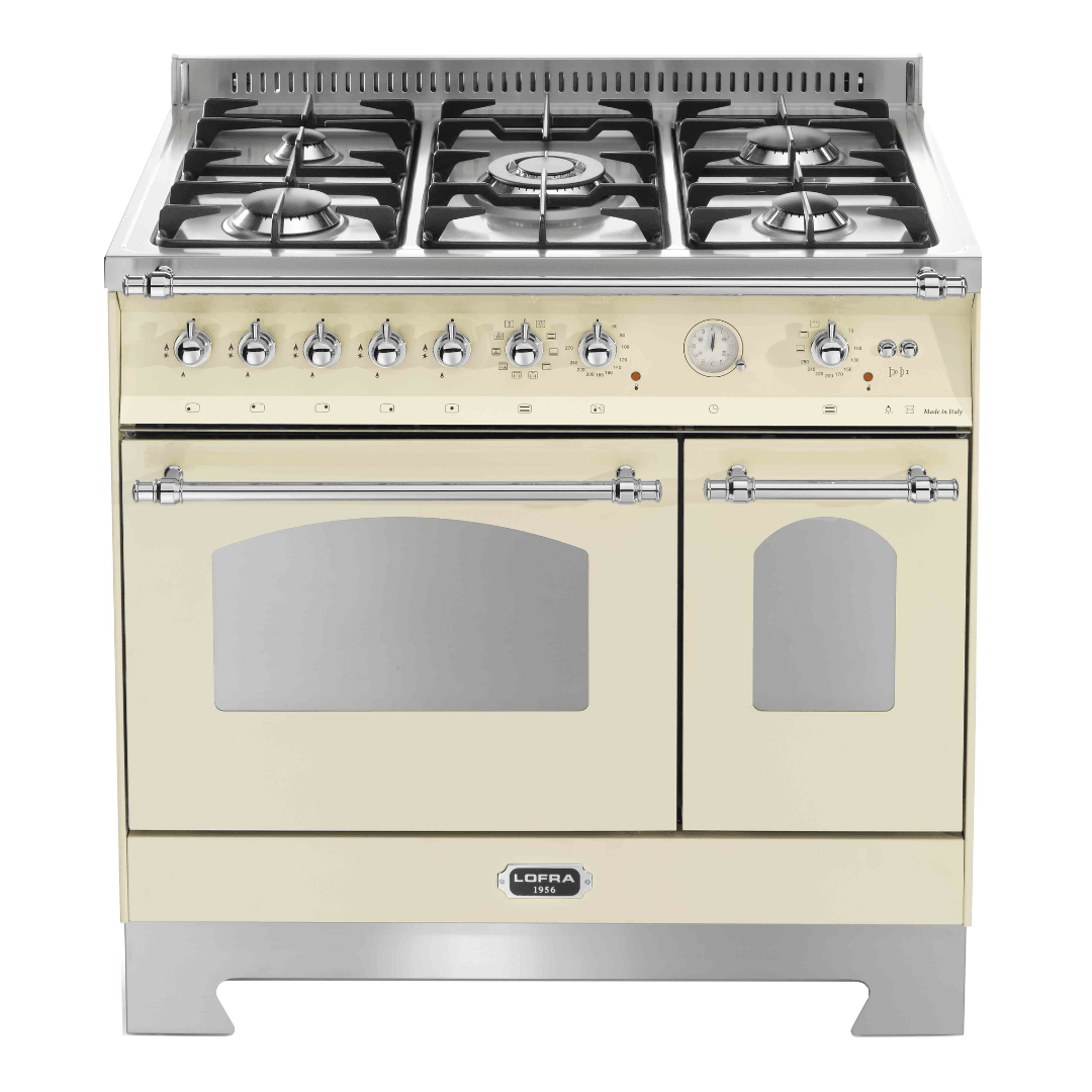 Dolcevita 90 cm Double Electric Oven Dual Fuel Range Cooker