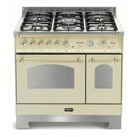 Dolcevita 90 cm Double Oven Gas Fuel Range Cooker