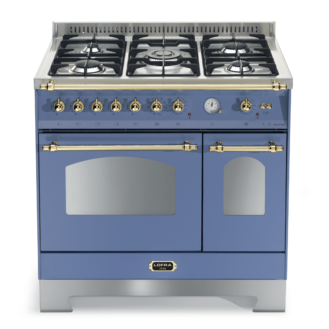 Dolcevita 90 cm Double Electric Oven Dual Fuel Range Cooker
