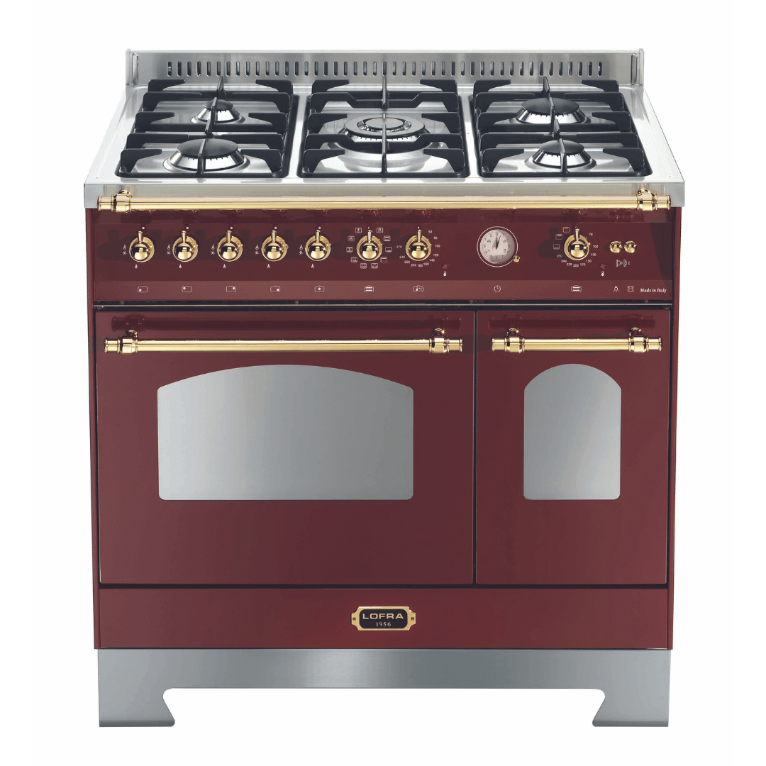 Dolcevita 90 cm Double Electric Oven Dual Fuel Range Cooker