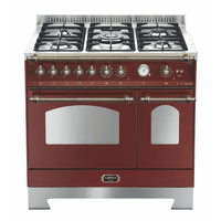 Dolcevita 90 cm Double Electric Oven Dual Fuel Range Cooker