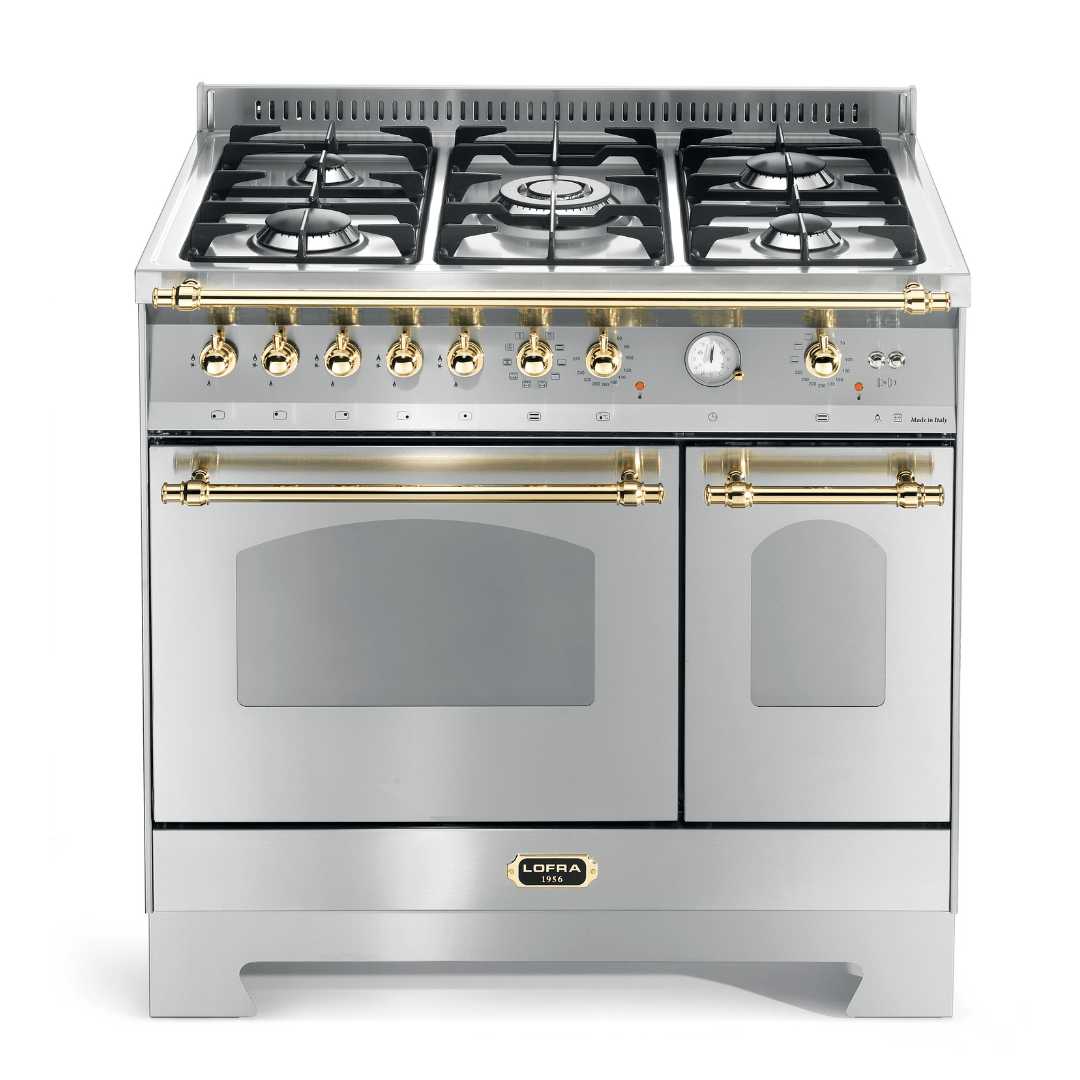 Dolcevita 90 cm Double Electric Oven Dual Fuel Range Cooker