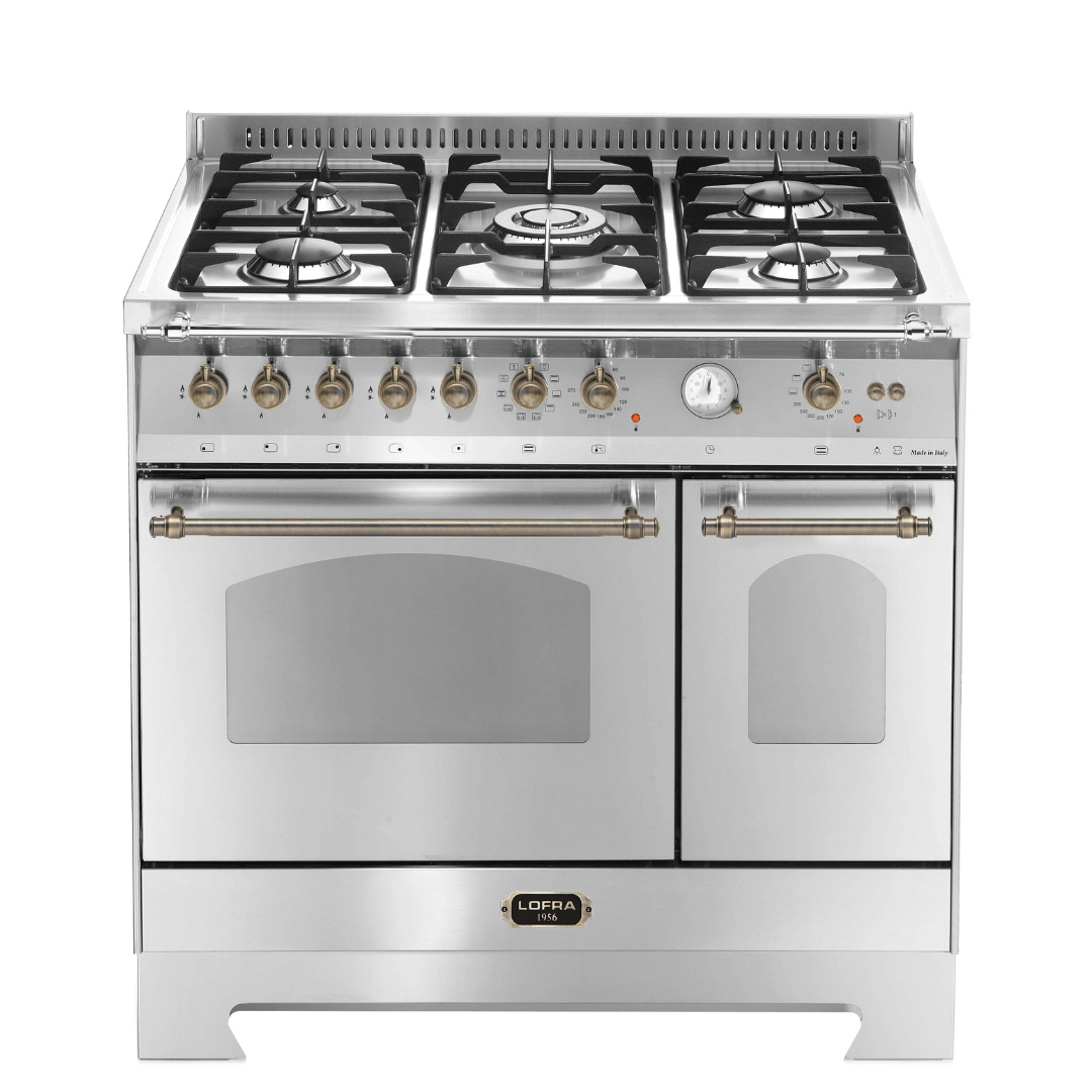 Dolcevita 90 cm Double Electric Oven Dual Fuel Range Cooker