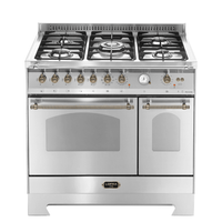 Dolcevita 90 cm Double Electric Oven Dual Fuel Range Cooker