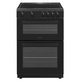 Statesman EDC60B 60cm Double Oven Electric Ceramic Cooker Black